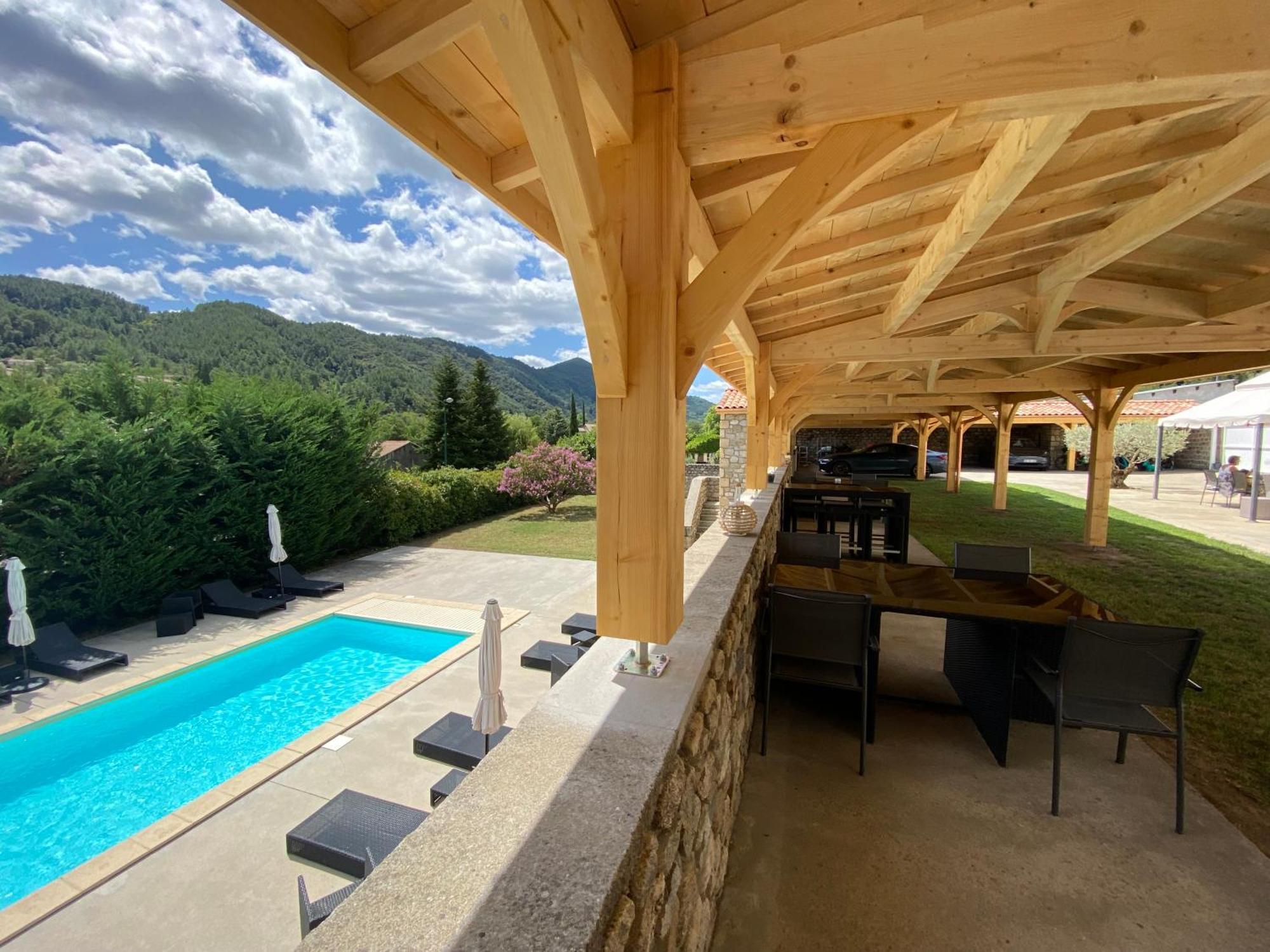 Bed and Breakfast Domaine Les Buis Saint-Fortunat-sur-Eyrieux Zewnętrze zdjęcie