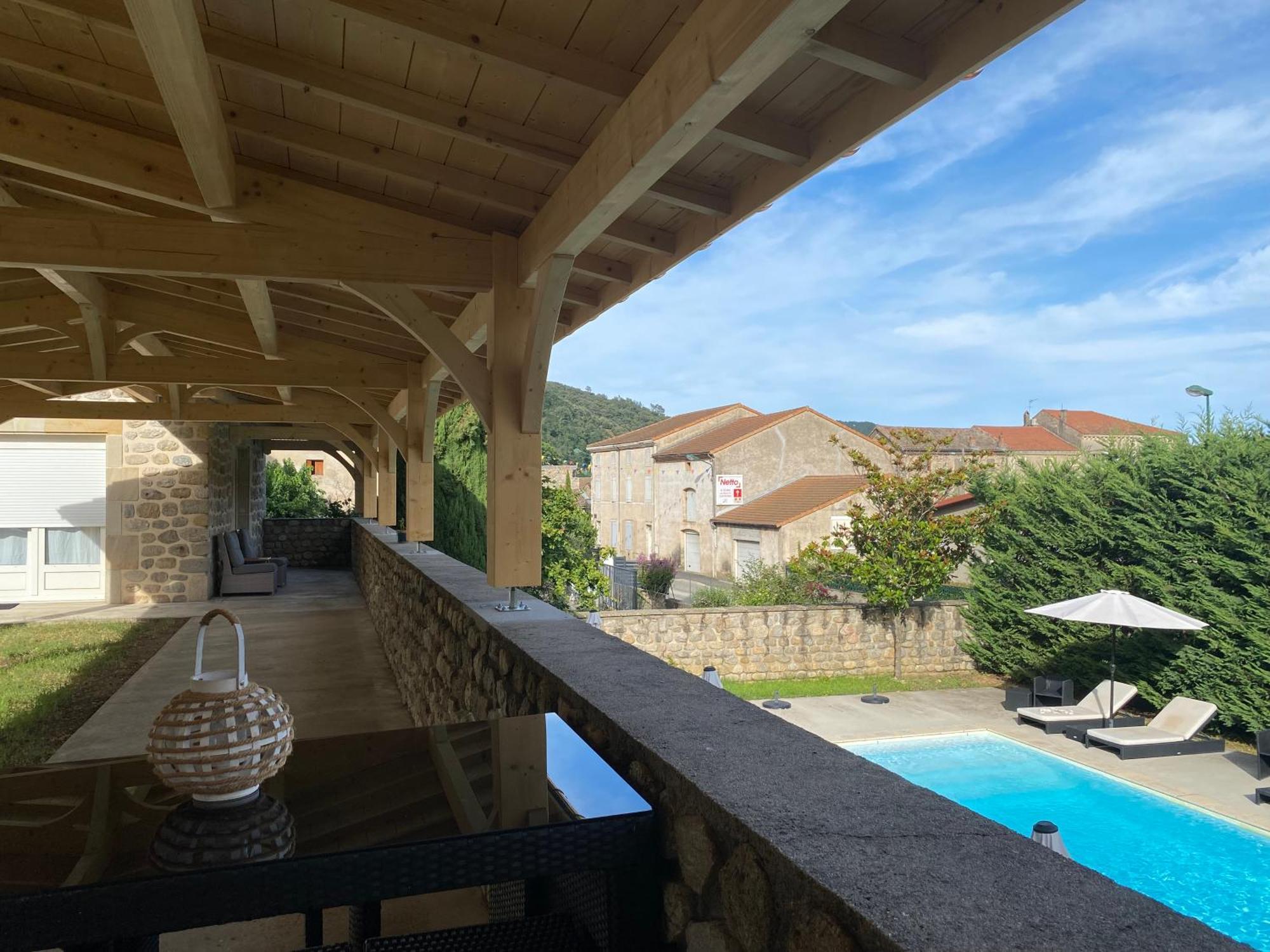 Bed and Breakfast Domaine Les Buis Saint-Fortunat-sur-Eyrieux Zewnętrze zdjęcie
